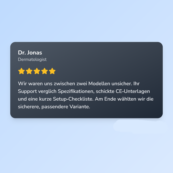 Customer review screenshot