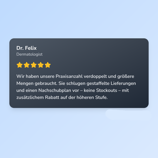 Customer review screenshot
