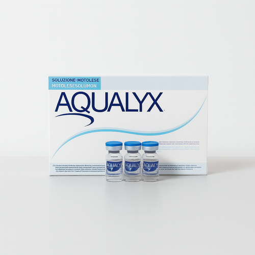Non-surgical fat-dissolving micro-gel (deoxycholic acid & phosphatidylcholine). Targets stubborn pockets like chin, thighs, abdomen—results in 3–6 weeks. Comes in ten 8 ml vials for body contouring treatments