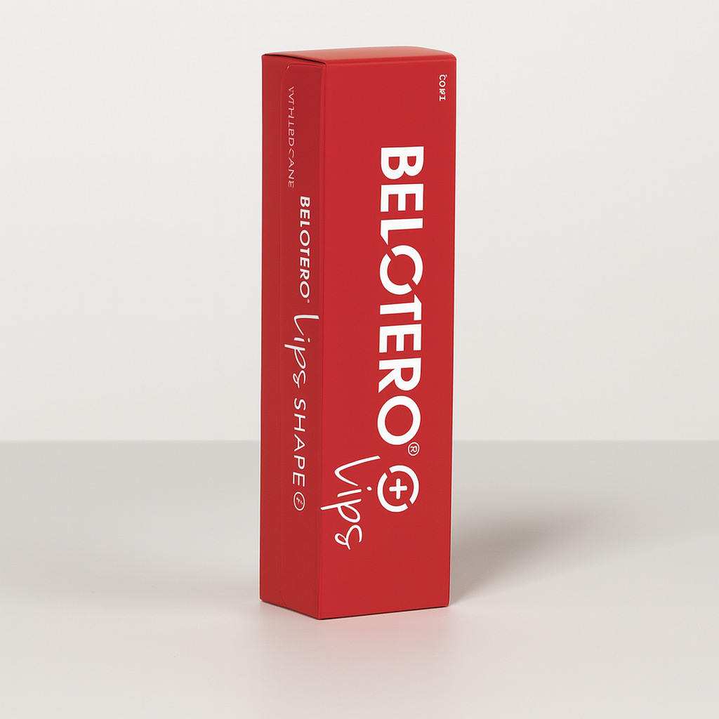 Dermal filler for sculpting and defining lip shape. 0.6 ml syringe with lidocaine for comfortable lip enhancement.