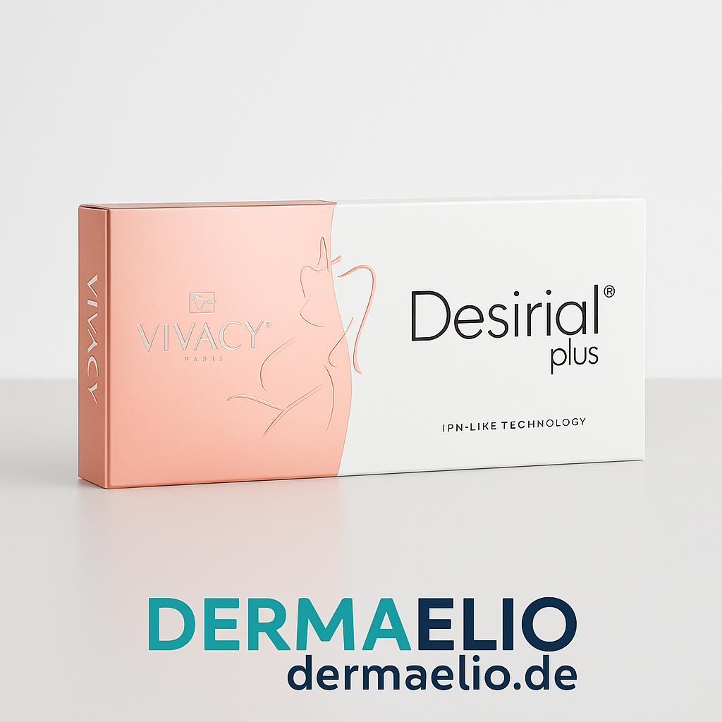 Vivacy Desirial plus packaging with visible branding on a light background