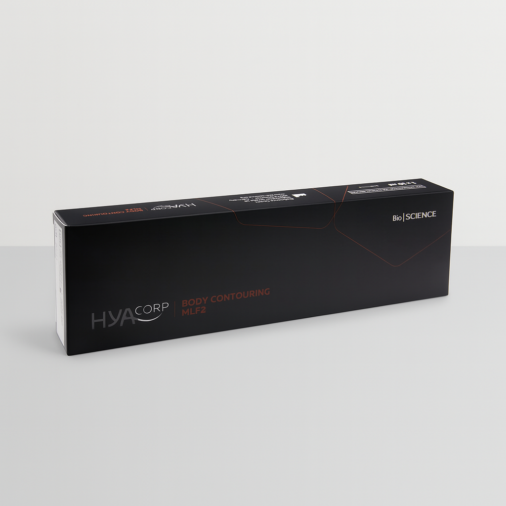 High‑cross‑linked HA body filler for gluteal and large-area augmentation. Delivers volume and contour with results lasting up to 18–24 months. 10 ml syringe—ideal for buttocks, calves, and hip‑dip corrections