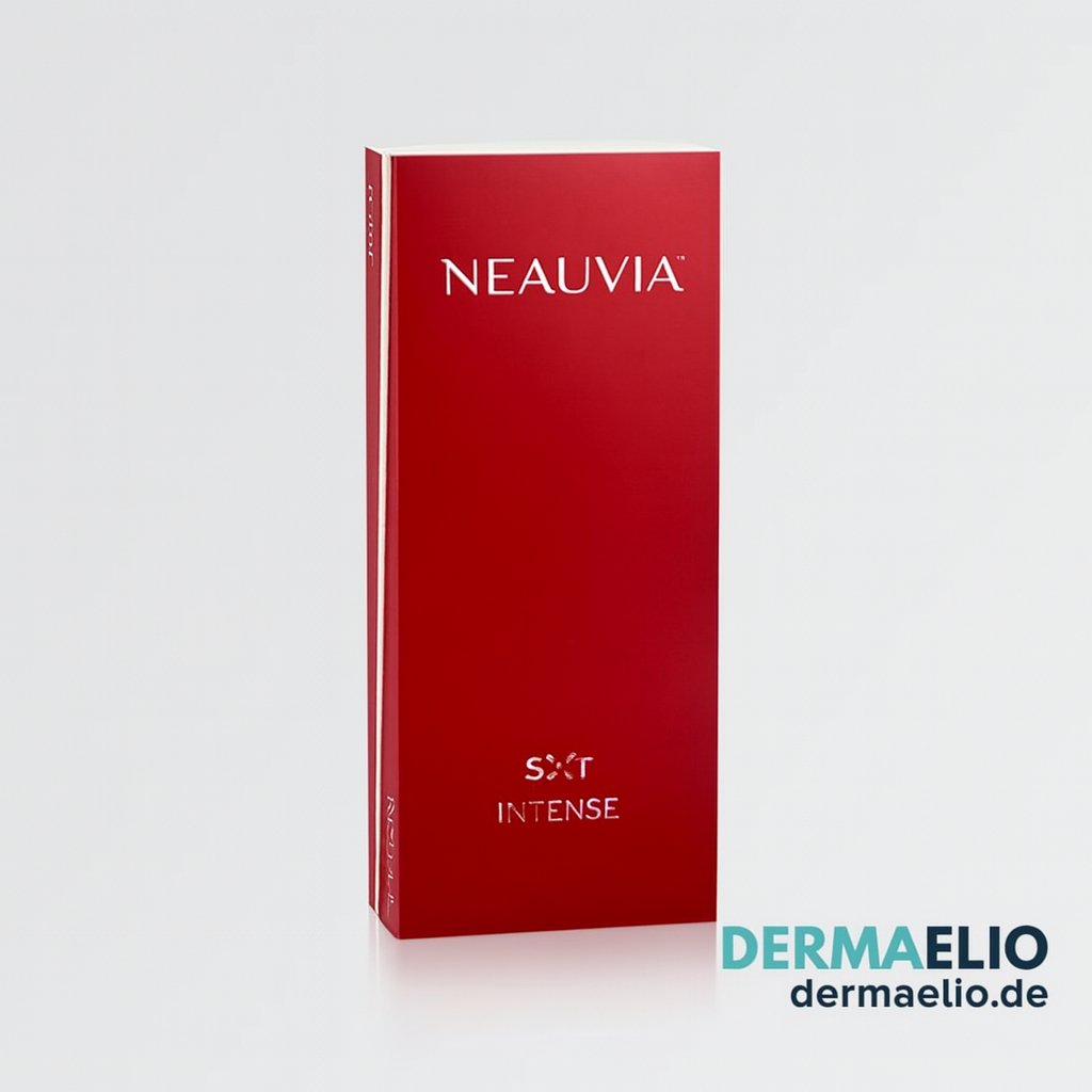 Red box of NEAUVIA SXT Intense on a light gray background