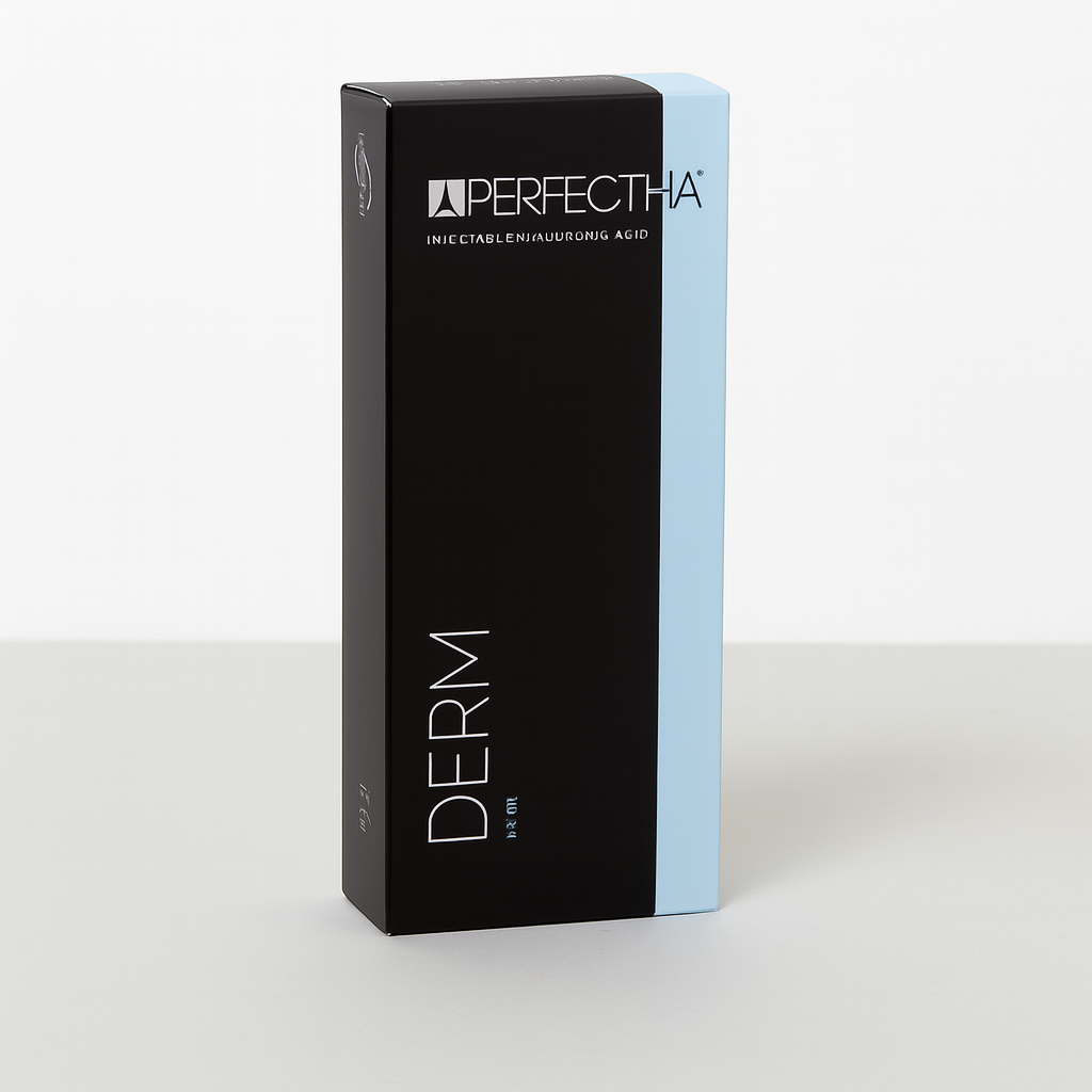 Hyaluronic acid filler for treating moderate wrinkles and lines. 1.0 ml syringe for natural-looking aesthetic results.