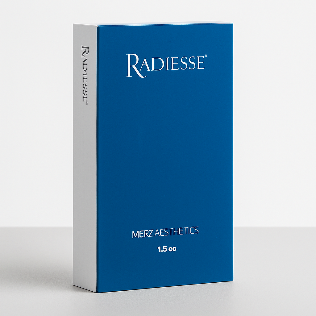 Calcium hydroxylapatite (CaHA) filler with both immediate volumizing and long-term collagen stimulation. Ideal for wrinkles, folds, hand augmentation, and jawline contouring. Results can last 12–18 months