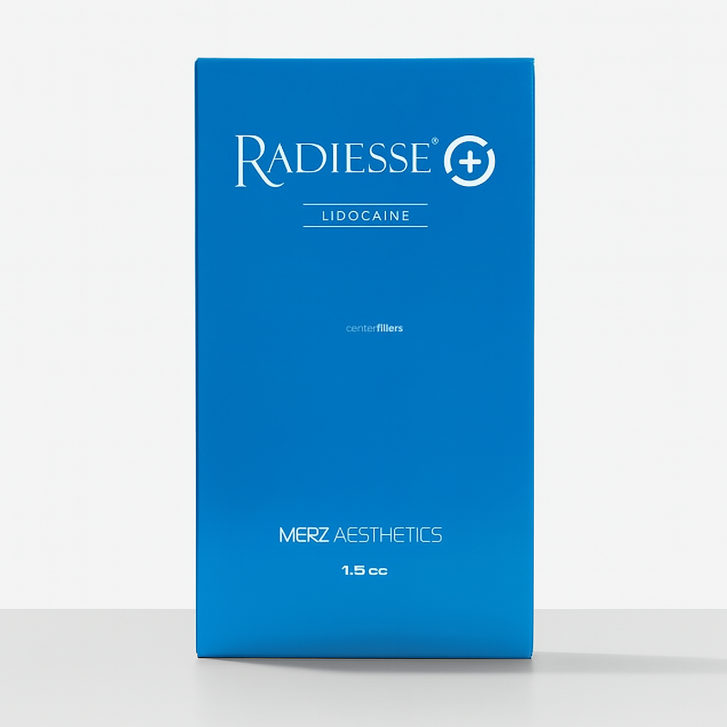 Calcium hydroxyapatite volumizing filler with integrated lidocaine for comfort. Provides immediate contours and long-term collagen biostimulation—perfect for cheeks, hands, and jawline.