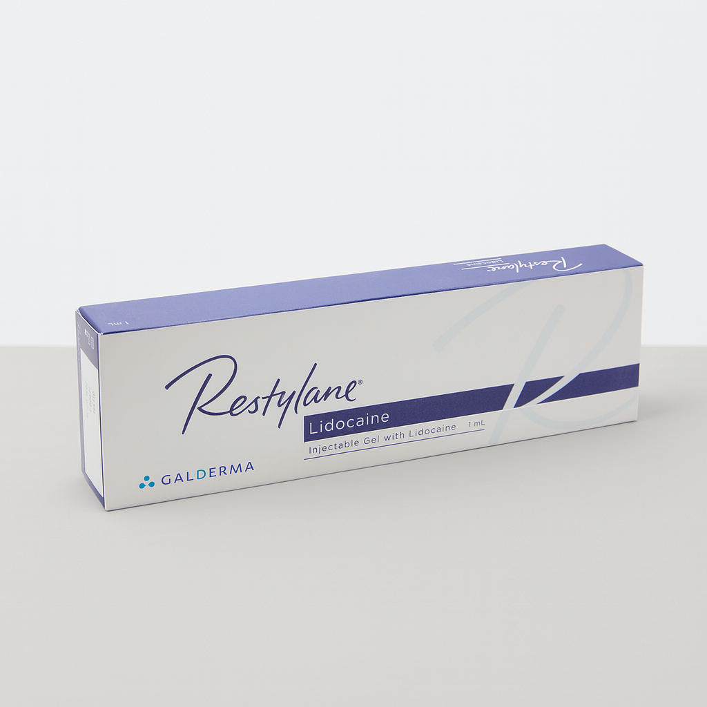 Classic HA dermal filler with lidocaine for moderate to deep wrinkles. 1 ml syringe delivers smooth volumization and increased patient comfort.