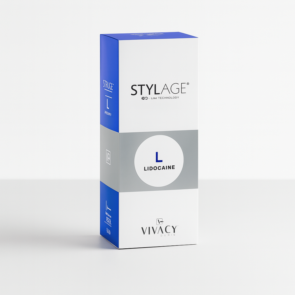Deep wrinkle correction filler with lidocaine. Bi-SOFT injection system for precision and comfort. Two 1.0 ml syringes included.