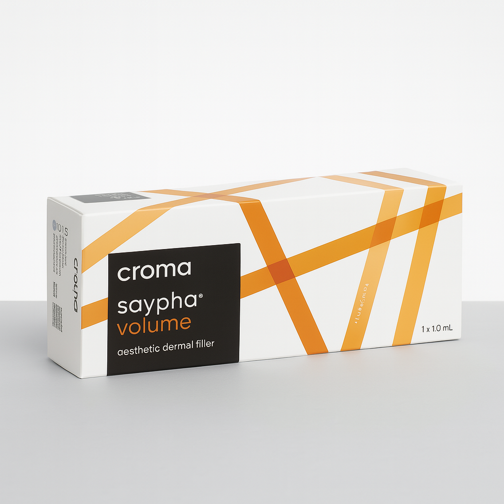 Mid-range HA filler with lidocaine aimed at volumizing cheeks and deep folds. 1 ml syringe balances structure with natural movement.
