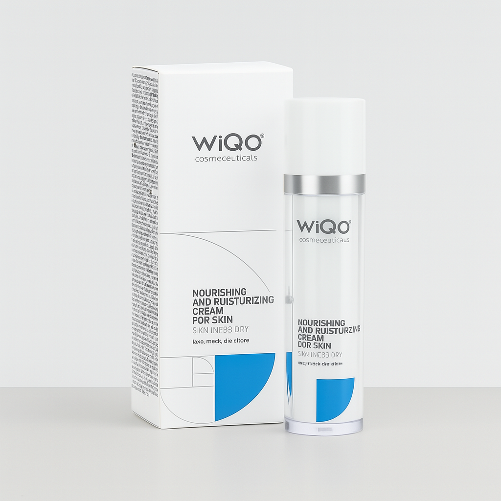 Rich face cream formulated for dry skin. Deeply hydrating 50 ml skincare solution for daily nourishment and protection.